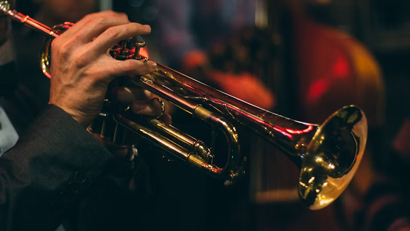 Saxophone Performance Stage